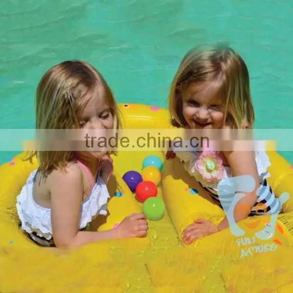 hot sale custom pvc inflatable double baby float