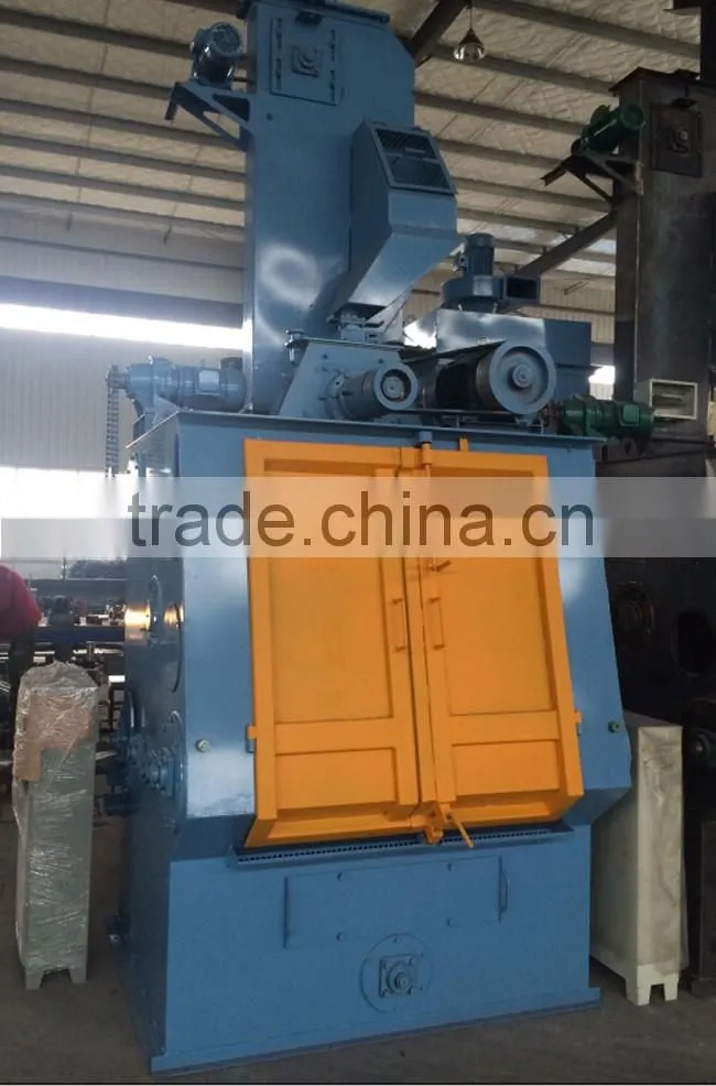 tumble belt type shot blasting machine/ casting surface cleaning machine