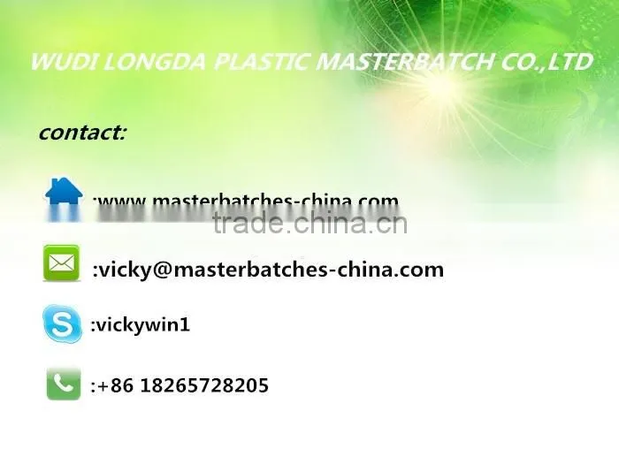75% White Masterbatch for LDPE,LLDPE,HDPE Film