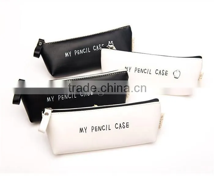 High Quality Pencil Case Pouch,Leather Cosmetic Pen Pouch