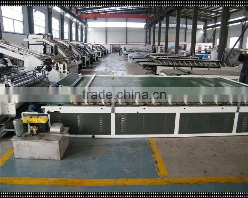 New Condition and Automatic Grade Laminat machine to cover the paper for corrugated carton/New Condition and Die-cutting Machine
