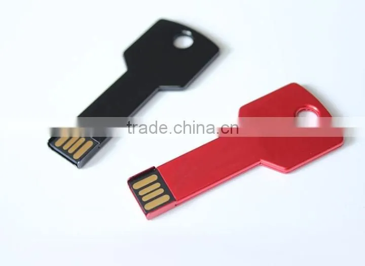 Metal key flash drive, key u disk