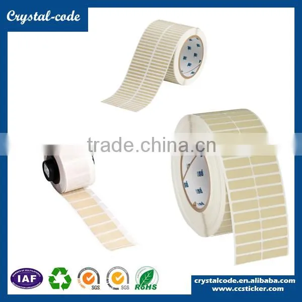 Heat press vinyl sticker temperature indicator self adhesive label sticker