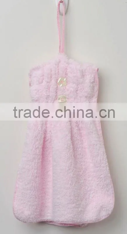 Patent Super Absorbent Microfiber hanging Hand Towel Wholesale