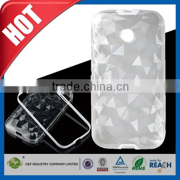 C&T Newest mobile phone cartoon cover case for moto e/xt1022/xt1021/xt1025