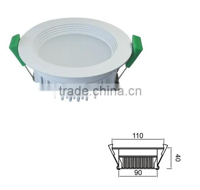 CE ed downlight 5- 30W Aluminum cob ceiling lamp