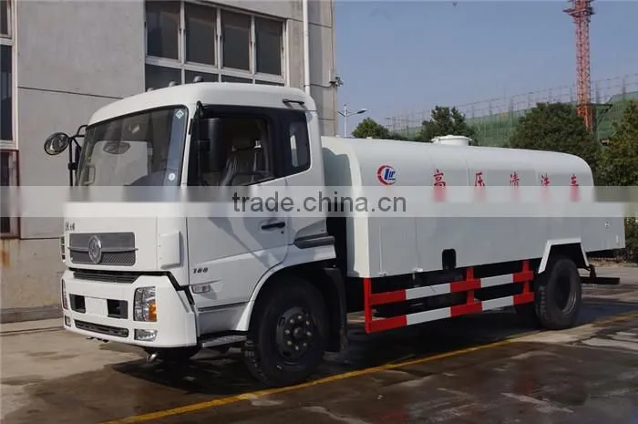 Quality Product cleaning truck DONGFENG 4x2 high pressure cleaning truck