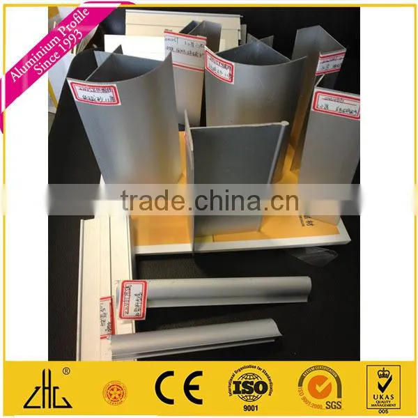 Wow!! Wardrobe aluminium furniture profiles Guangzhou Foshan factory/anodized foggy silver aluminium profile for window and door