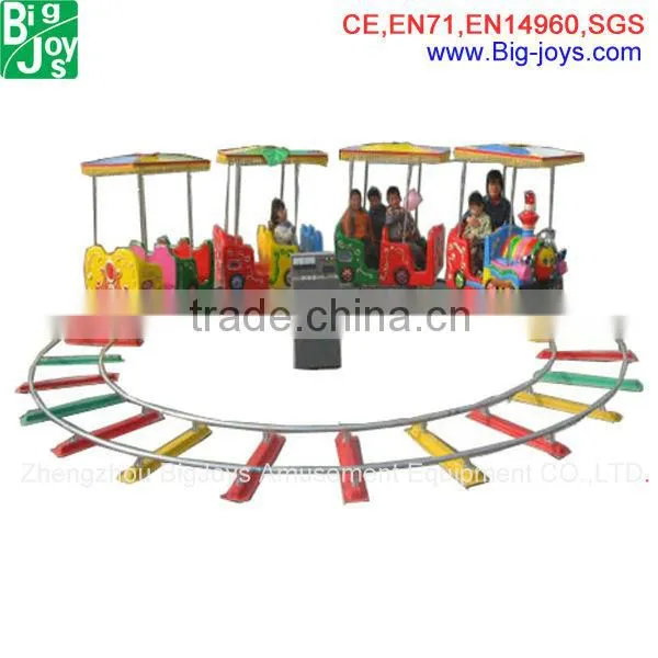 New type cheap customized amusement rides electric train for kids made in China