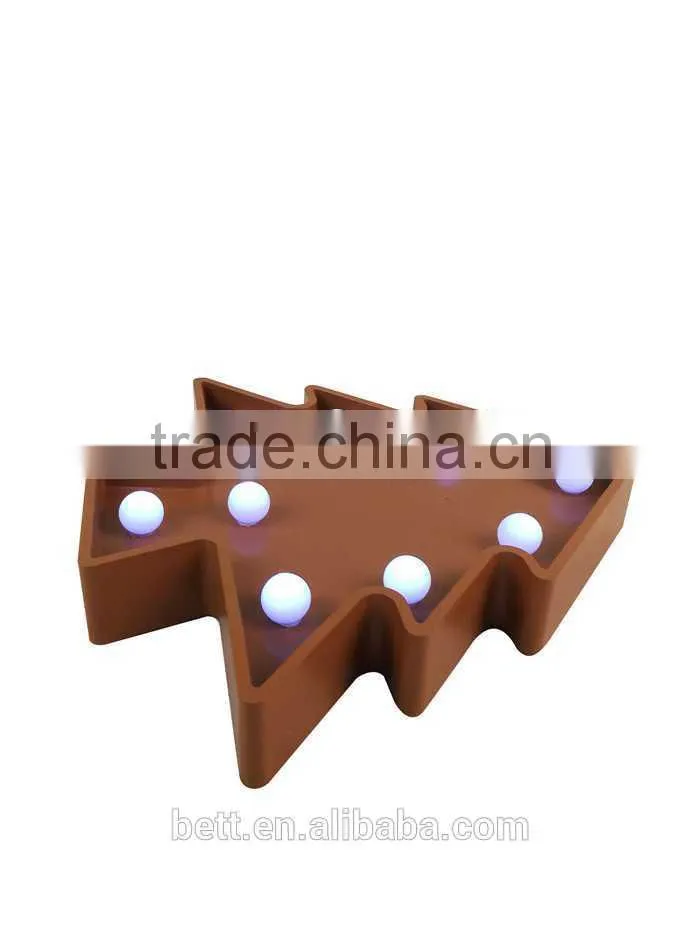 christmas tree shape marquee lights for the Christmas decoration