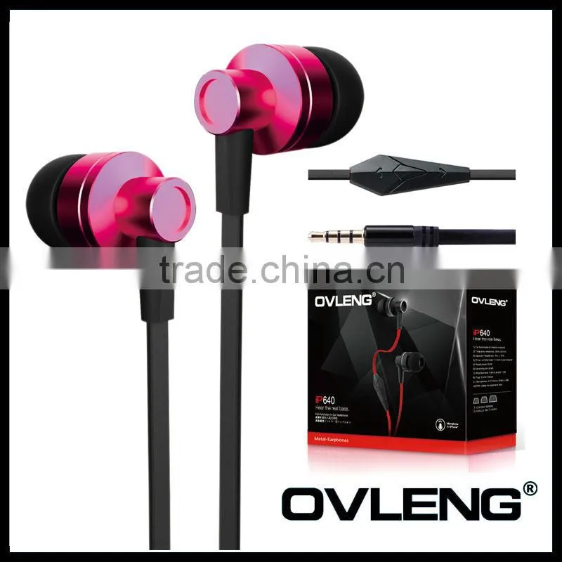 OVLENG IP640 mobile earphone for iphone 5s/ samsung /meizu