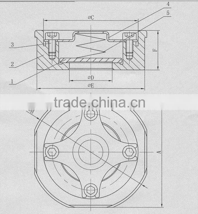 Wafer Check Valve used for petroleum valves