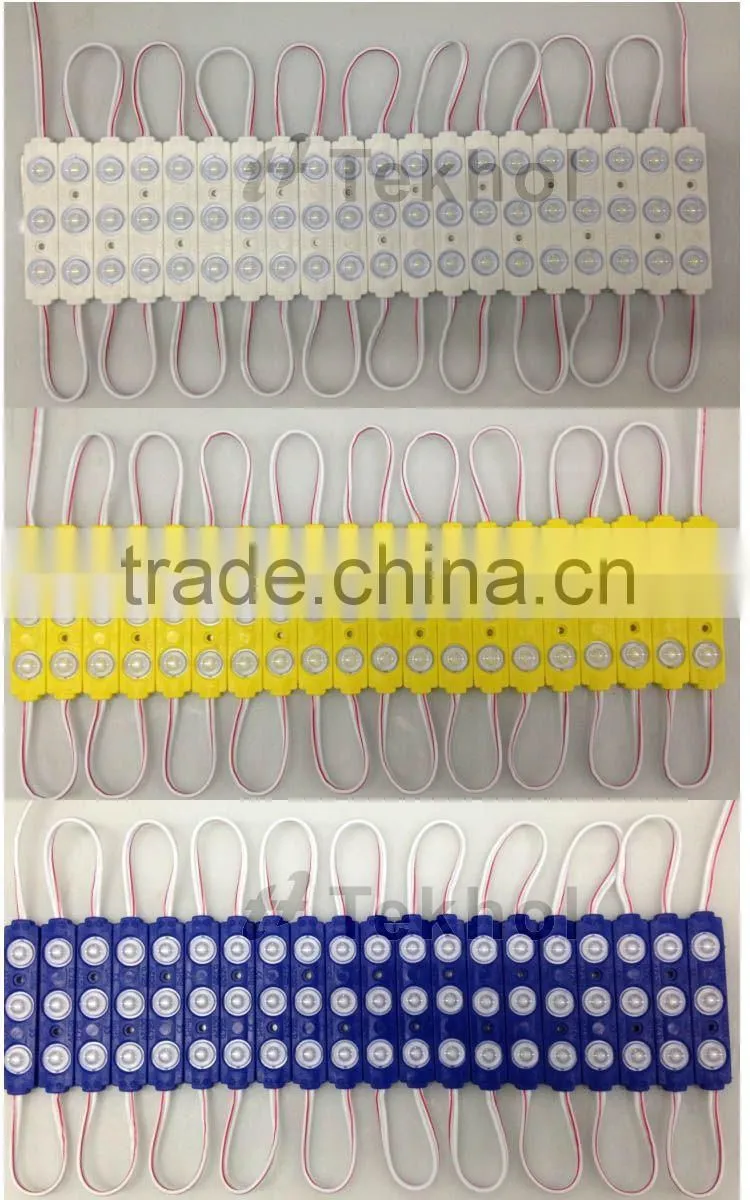 3 chips 5730 led smd module with 160 degrees,CE and RoHs certification 2016 new type