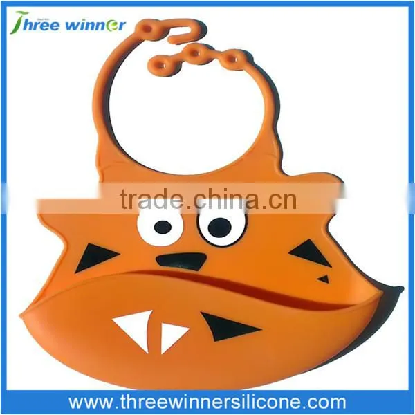 Waterproof baby bib silicone baby bib