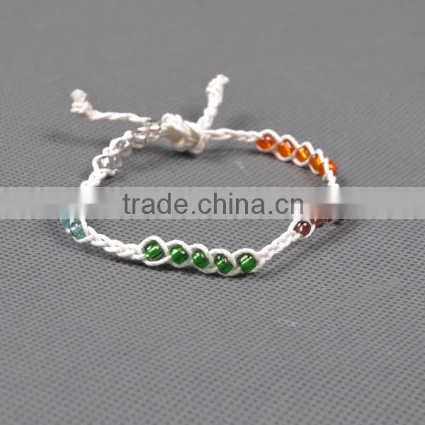 2014 new bracelets beads woven bracelet patterns