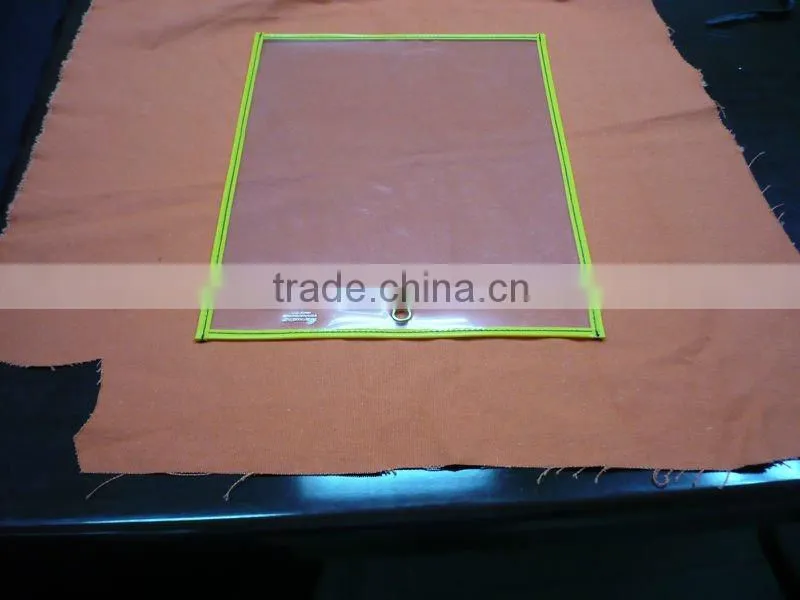 2012 vintage transparent pvc packing bag