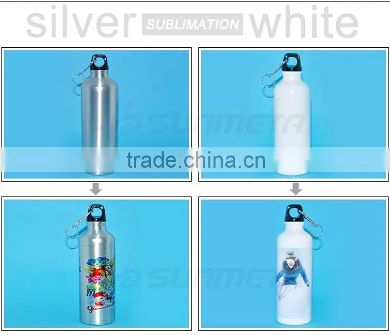 400ml sullimation blank aluminum sports water bottle