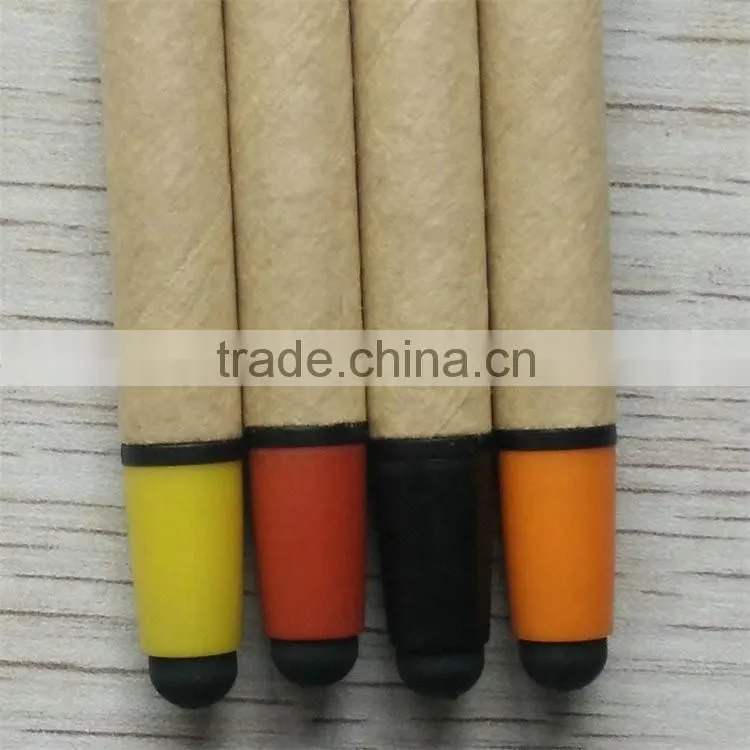 Top selling products 2016 plunger and neb paper stylus pen