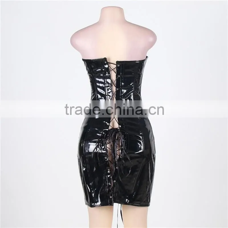 Hot selling slimming sexy corset sexy mature corset sexy leather corset