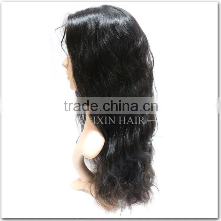 Natural Looking Virgin brazilian hair lace front wig 100% human hair full lace wig with baby hair