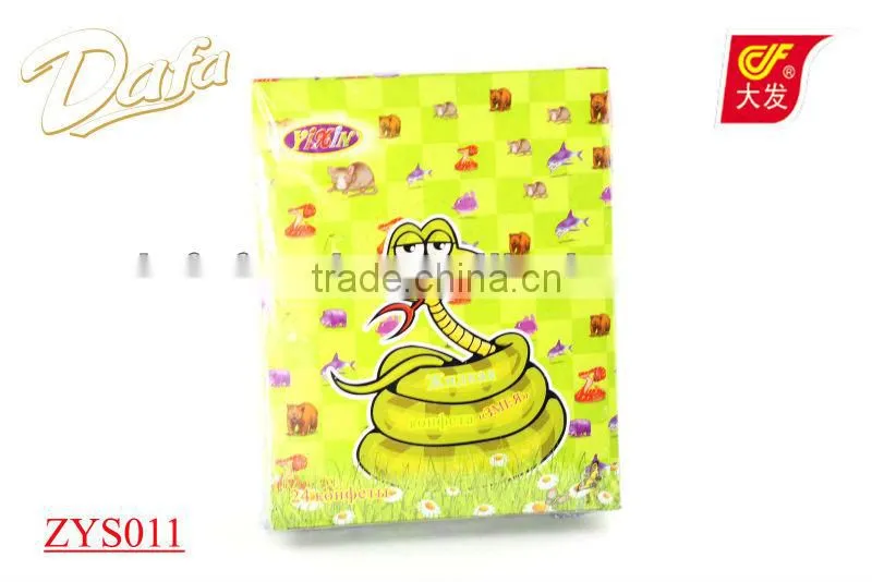 Dafa cartoon fruit toothpaste candy