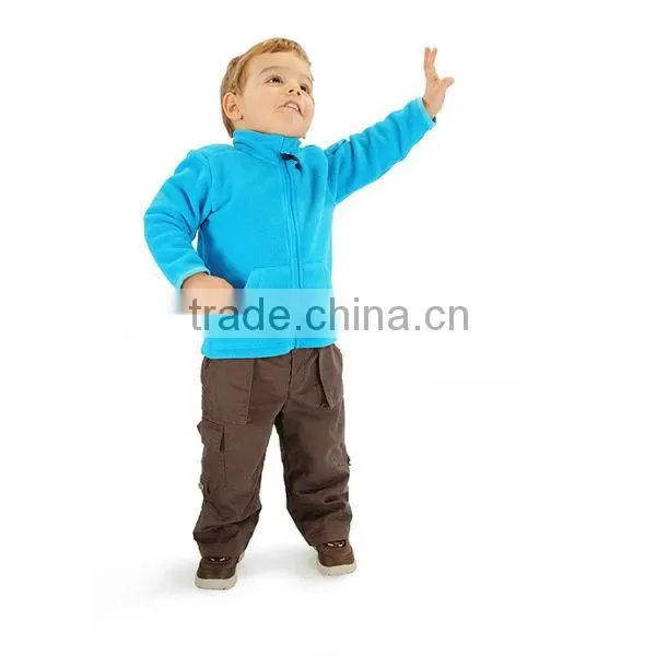 Latest fashionable style baby warm soft polar fleece jacket
