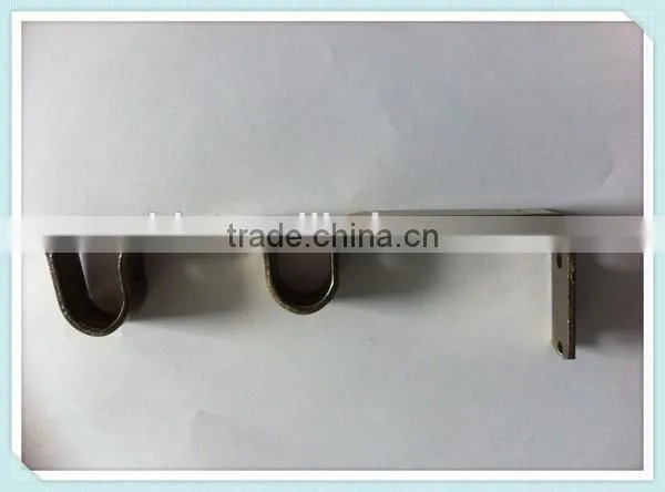 Home Decorative Metal Iron Double Rod Bracket