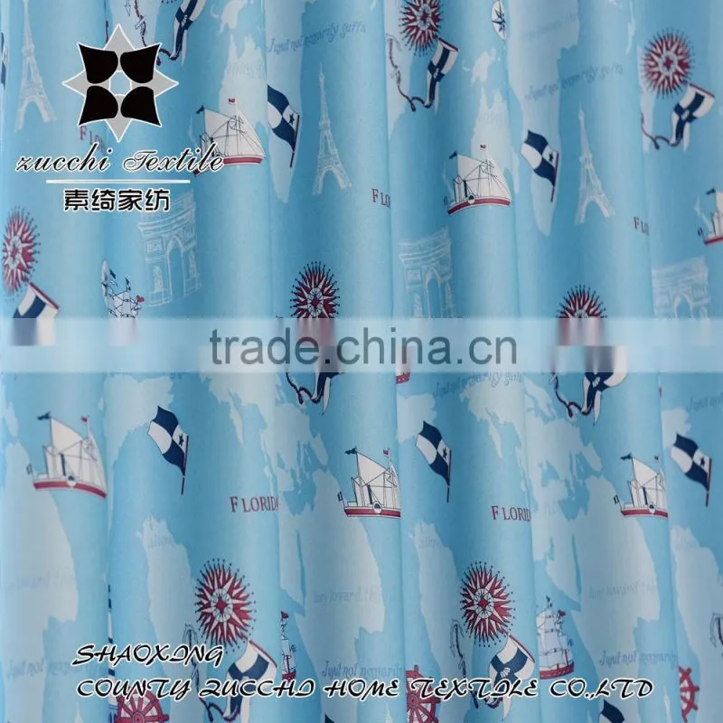 Environmental Protection Printing Cartoon Curtain for Childern