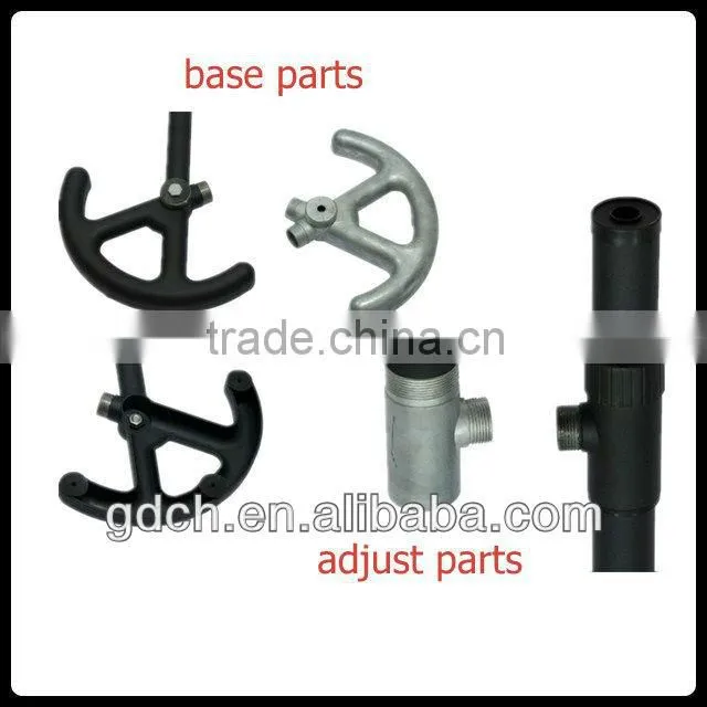 Portable Aluminum Bedside Ground Stand with Book Clamping for IPAD