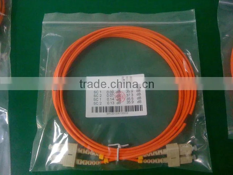 Professional manufacturer optical fiber patchcord with short delivery time