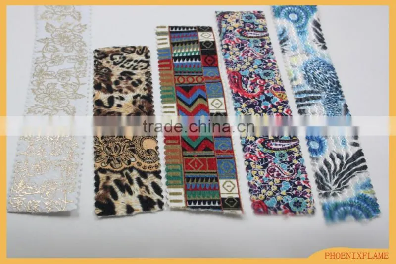 custom print fold over elastic