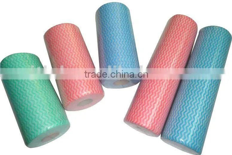 Kitchen spunlace nonwoven cleaning rags