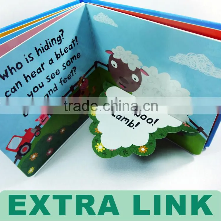 Professional High Quality Custom Coloring english talking pen book