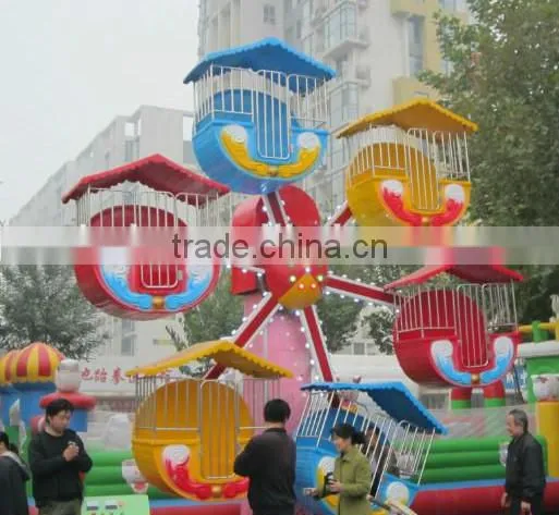 Zhengzhou amusement equipment manufacturer mini ferris wheel