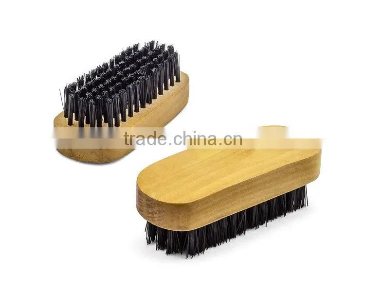 Woodcarving wooden horse hair shoe polish brush