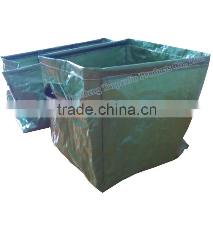 custom nursery plastic bag made by pe tarpaulin for plants growing