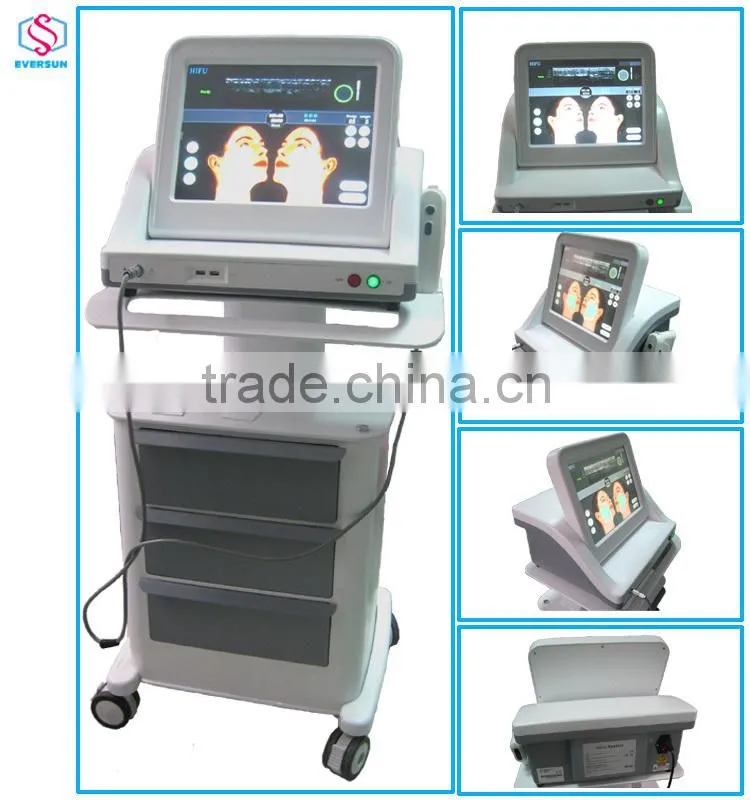 manufactory China HIFU hifu technology anti fatty Portable HIFU treatment principle with three transducer DS4/DS7/DS10