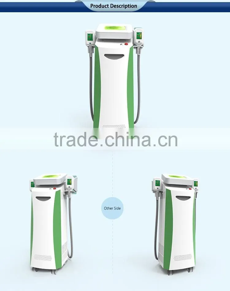 CE / FDA approved 2 cryo handles cellulite lipo slim cellulite reduction fat freezing liposuction machine