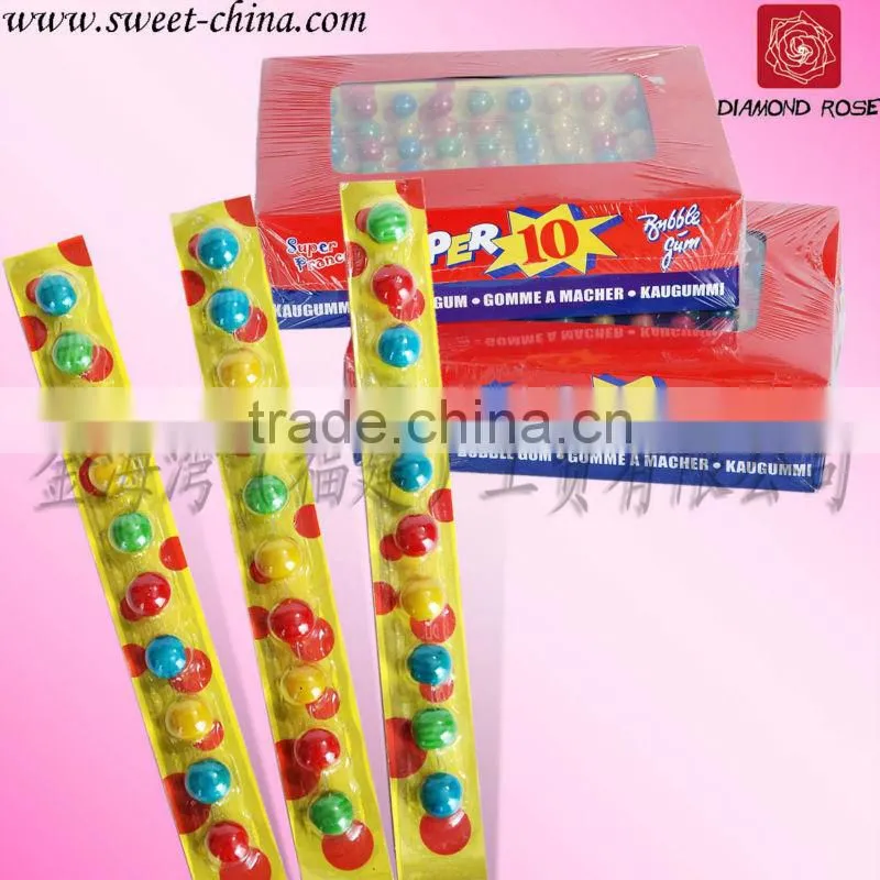 Red bayberry chewing gum