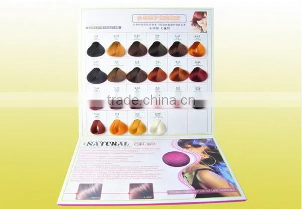 OEM Colour Chart/hair Colour Swatch Chart/Shade Book