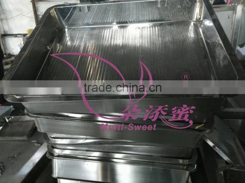 New Style honey uncapping tray/honey comb filter tray with tank