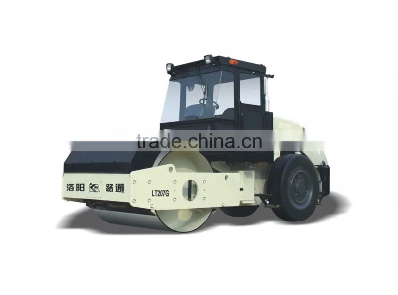 LT207G singal drum 7T hydraulic vibrating road roller
