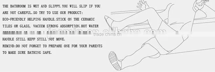 STRONG SUCTION PLASTIC BATHROOM SAFETY HANDRAILS HELPING HANDLE AS SEEN ON TV