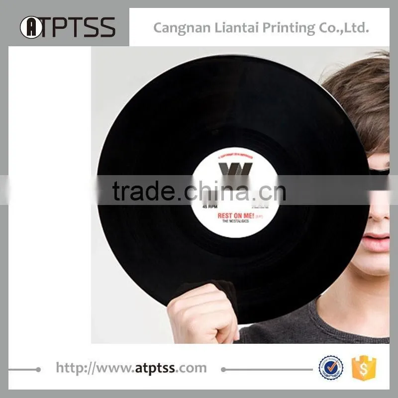 New style design Black plastic record meal pad