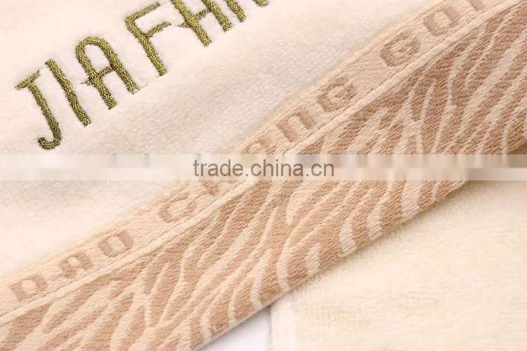 Embrodery cotton bath towels