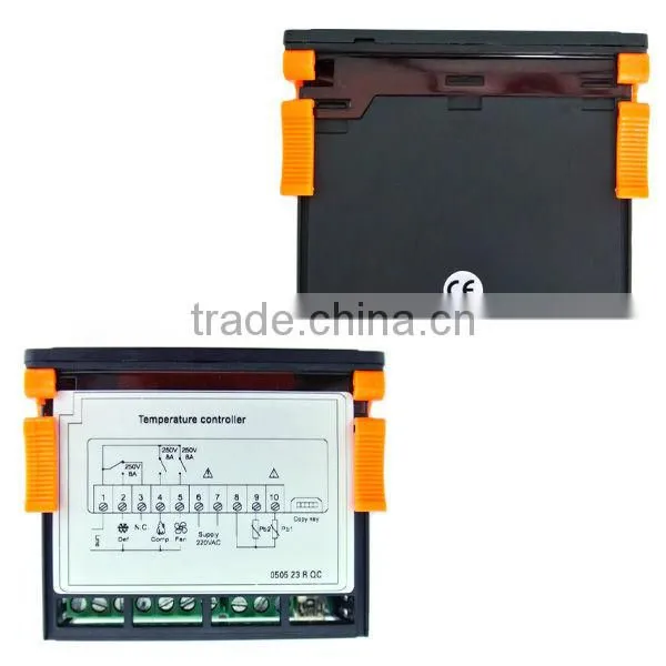 Digital Microcomputer Refrigeration Temperature Controller Compressor Defrost Fan + NTC PTC Probe type