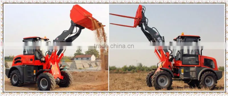 EVERUN telescopic forklift bucket loader with Telescopic Arm ER2000