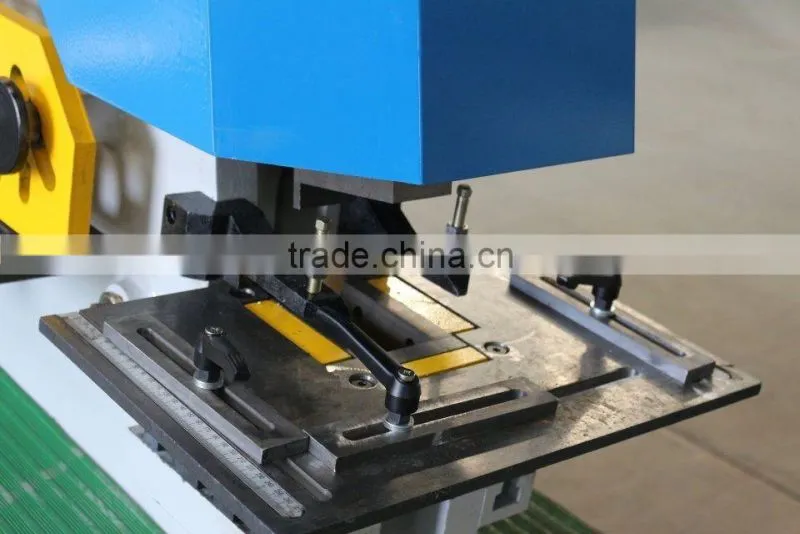 hydraulic Dual Cylinder Hydraulic Ironworker/round /square bar cutting hydraulic ironworkers