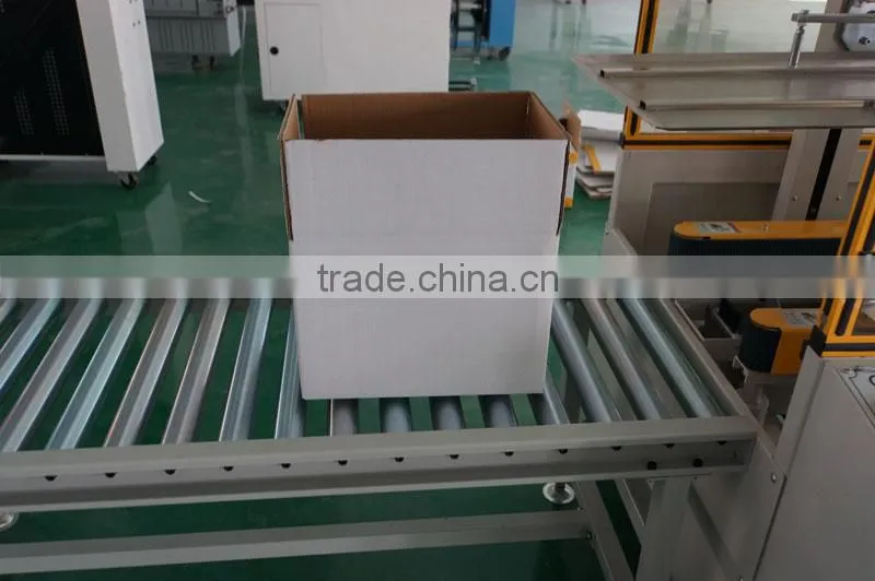 Automatic High Speed Good quality carton box erector machine with bottom sealer