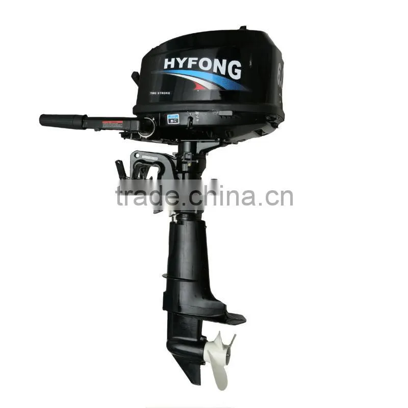 6HP Two-Stroke Heavy Duty Boat Engine Water Cooling Outboard Motor New